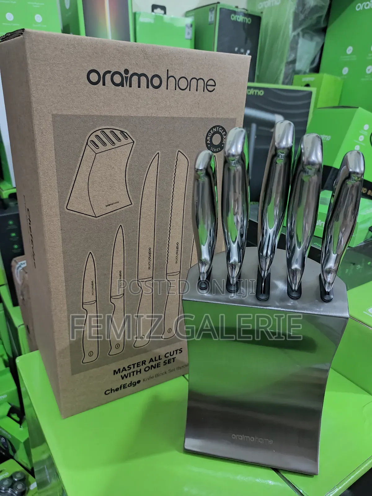 Oraimo Chefedge All in One Knife Block Set