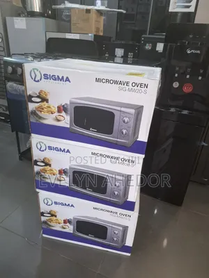 Sigma Silver Colour 20litres Microwave Oven for Warmimg