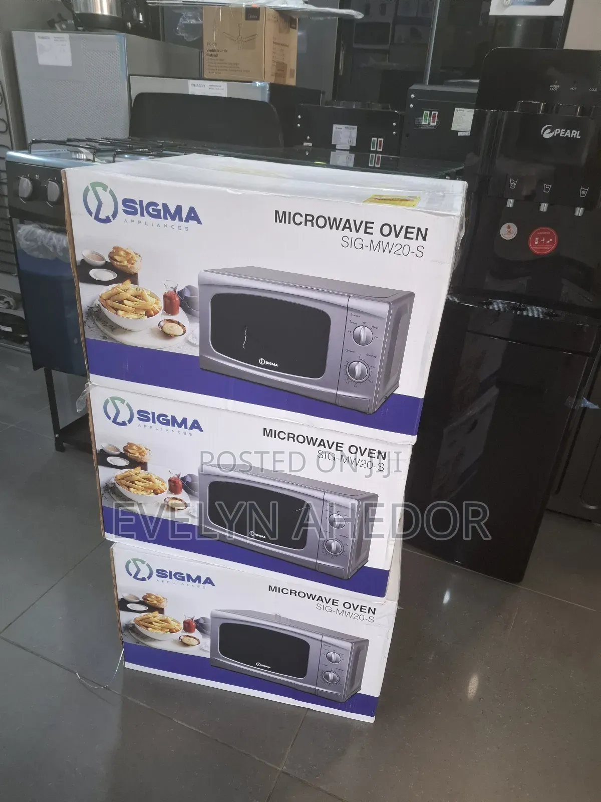 Sigma Silver Colour 20litres Microwave Oven for Warmimg