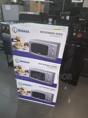 Sigma Silver Colour 20litres Microwave Oven for Warmimg