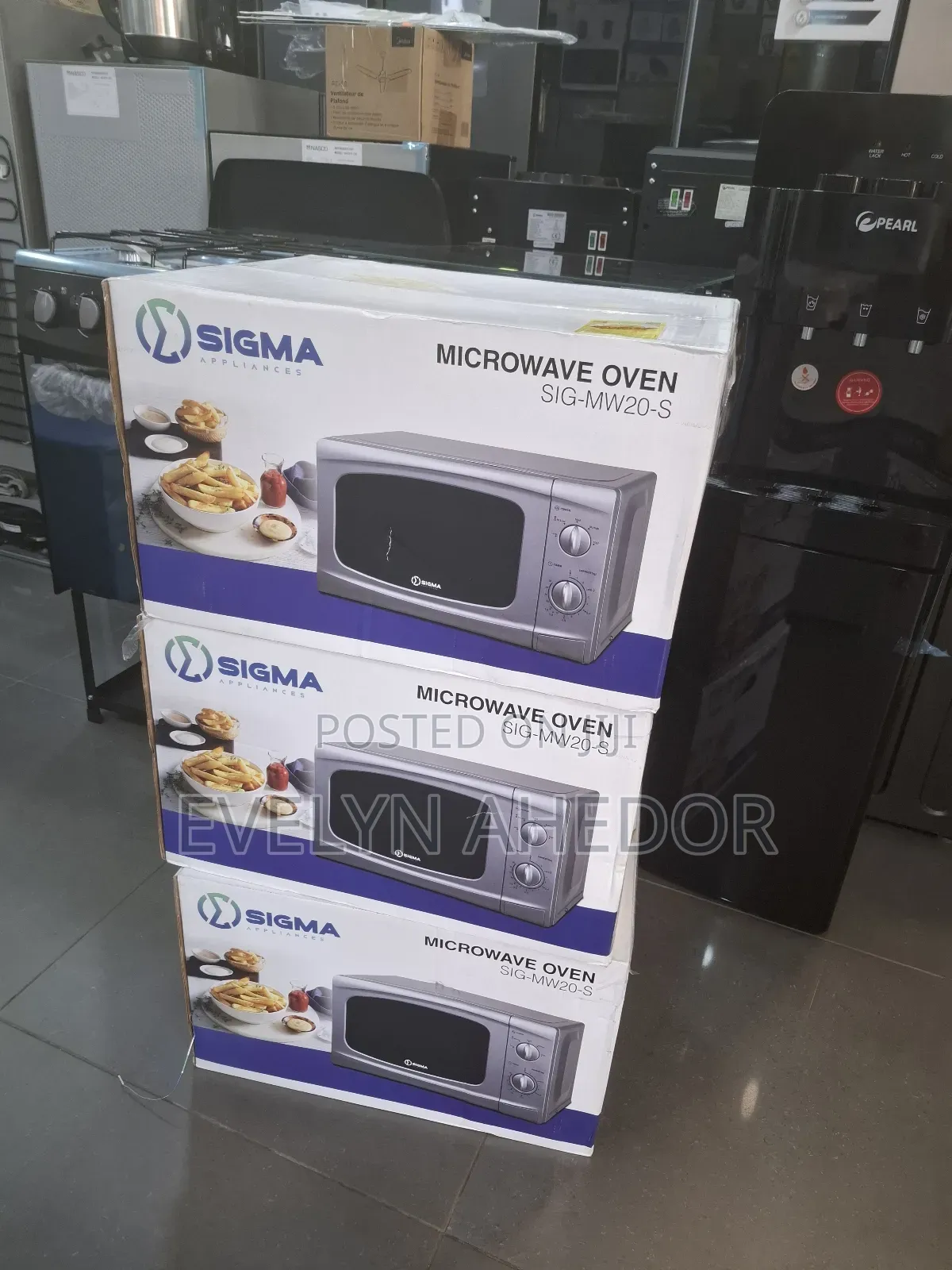 Sigma Silver Colour 20litres Microwave Oven for Warmimg