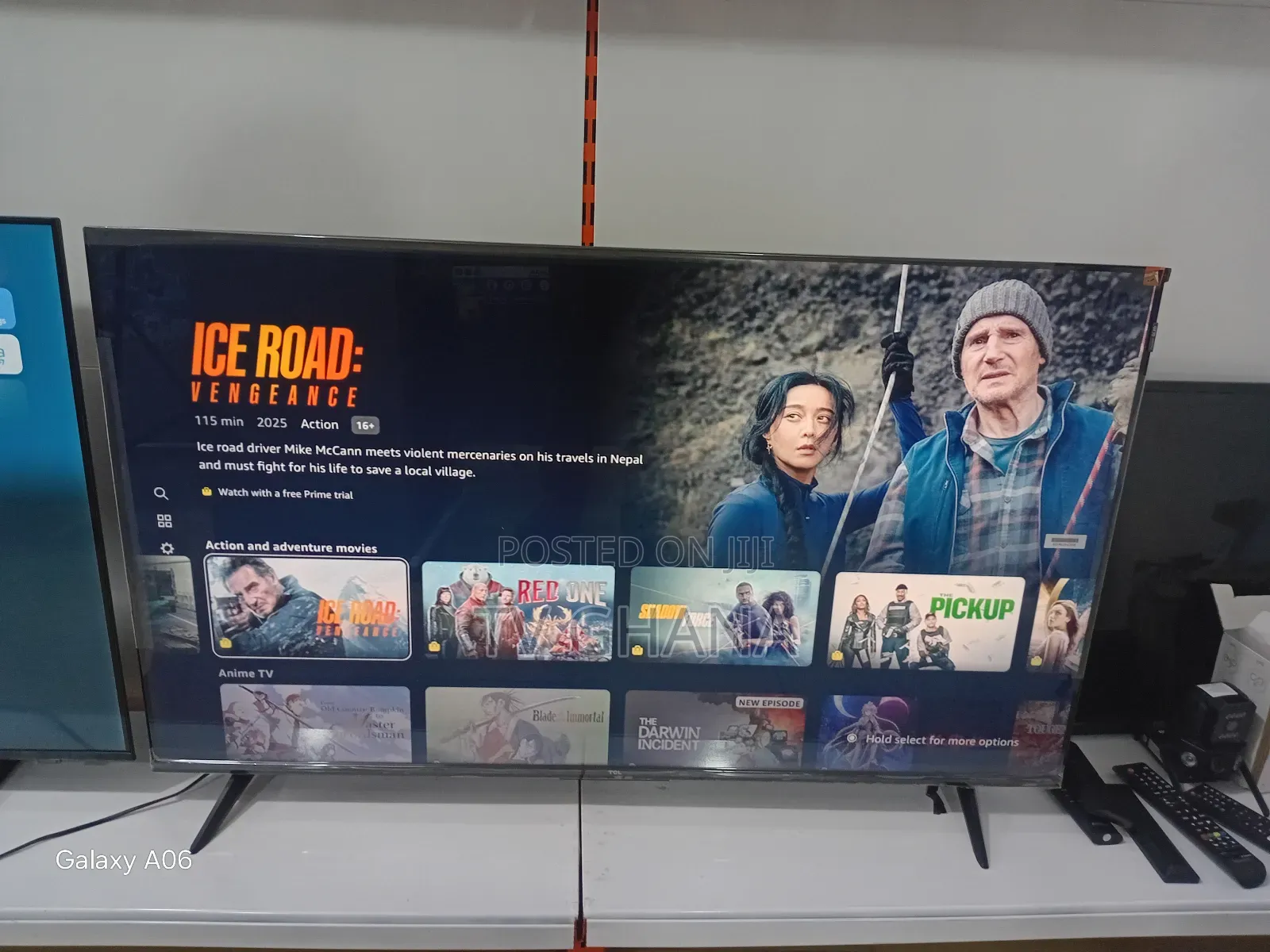 Brand New TCL 55” Smart Led Tv – Wifi Enabled Tcl55