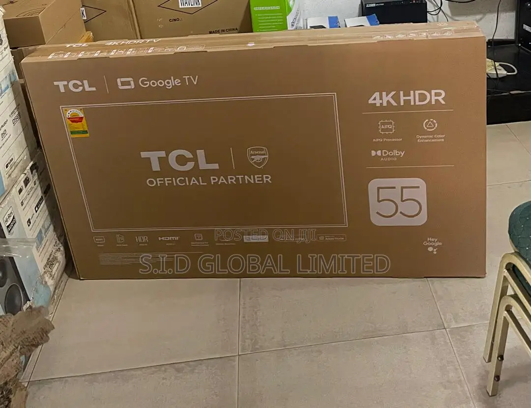 Upgrade Your View: Bezel-Less 55" Smart Tv