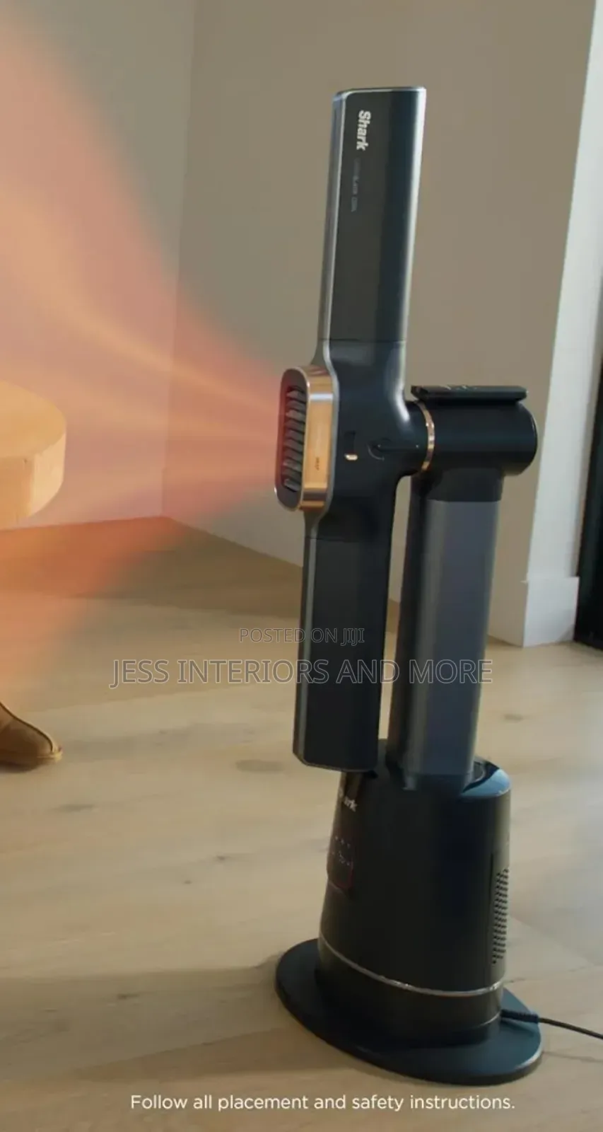 Shark Turboblade Cool + Heat Bladeless Tower Fan Space Heater