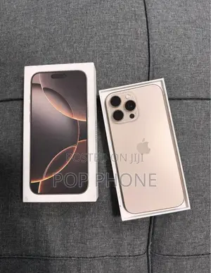 New Apple iPhone 16 Pro 256 GB Gold