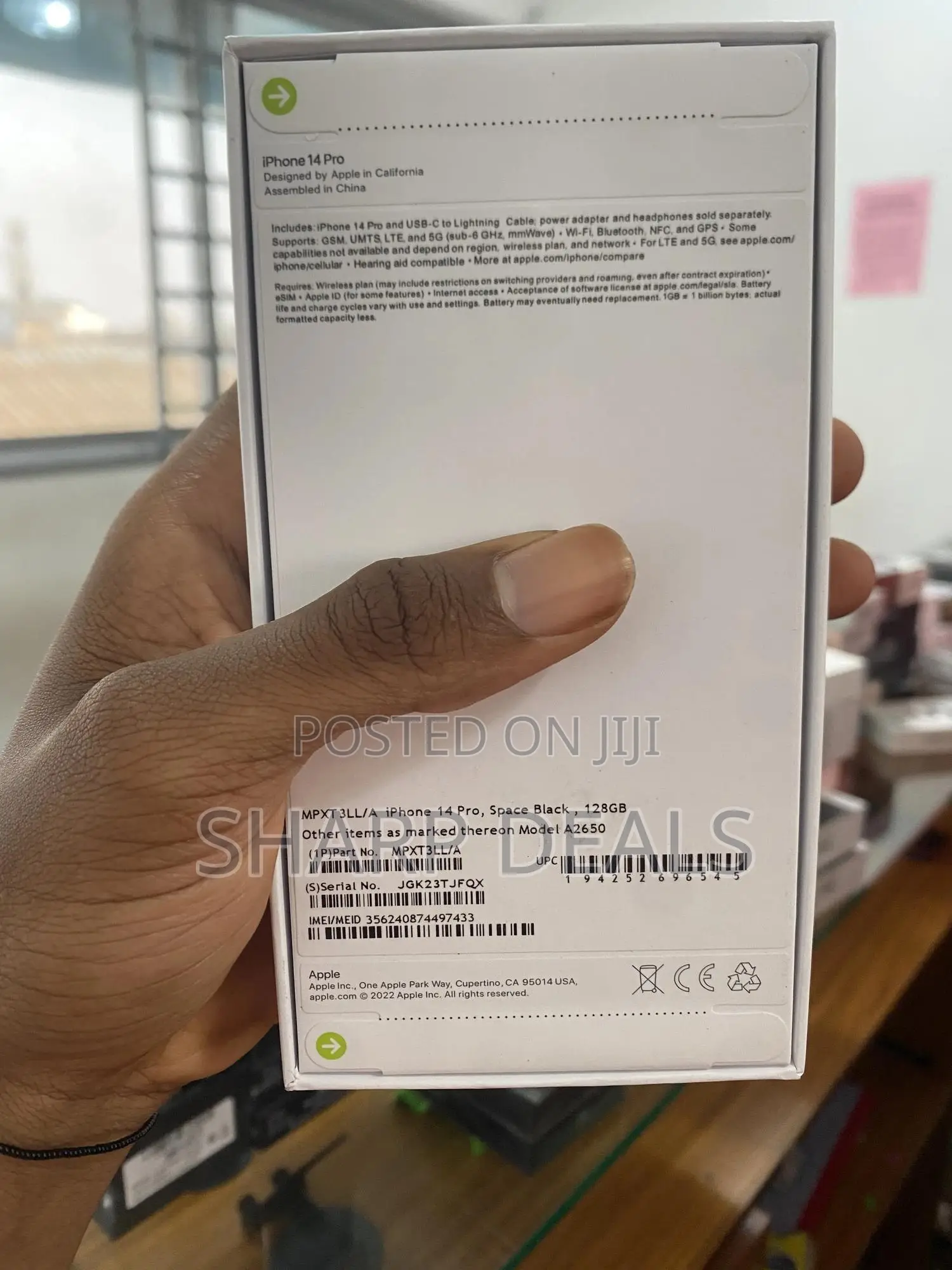 New Apple iPhone 14 Pro 256 GB Blue