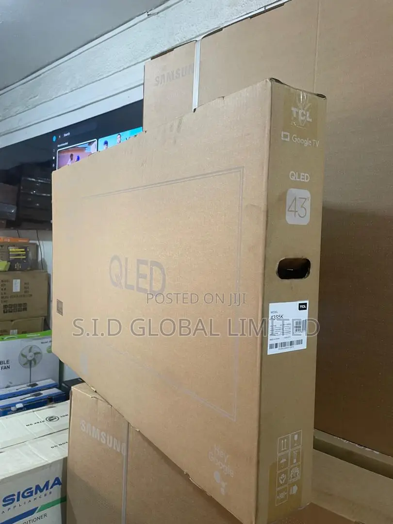 Sleek Smart: TCL Bezel-Less 43" Qled Google Tv (2025 Model)