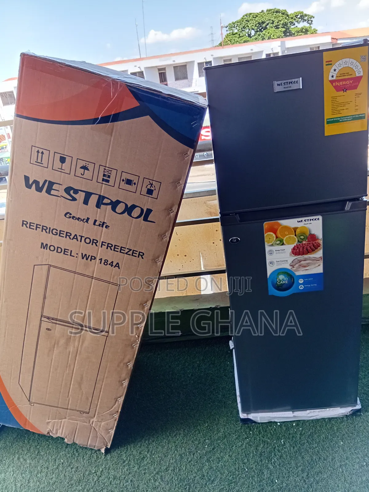 Westpool 138l Two Door Refrigerator – Sleek Design