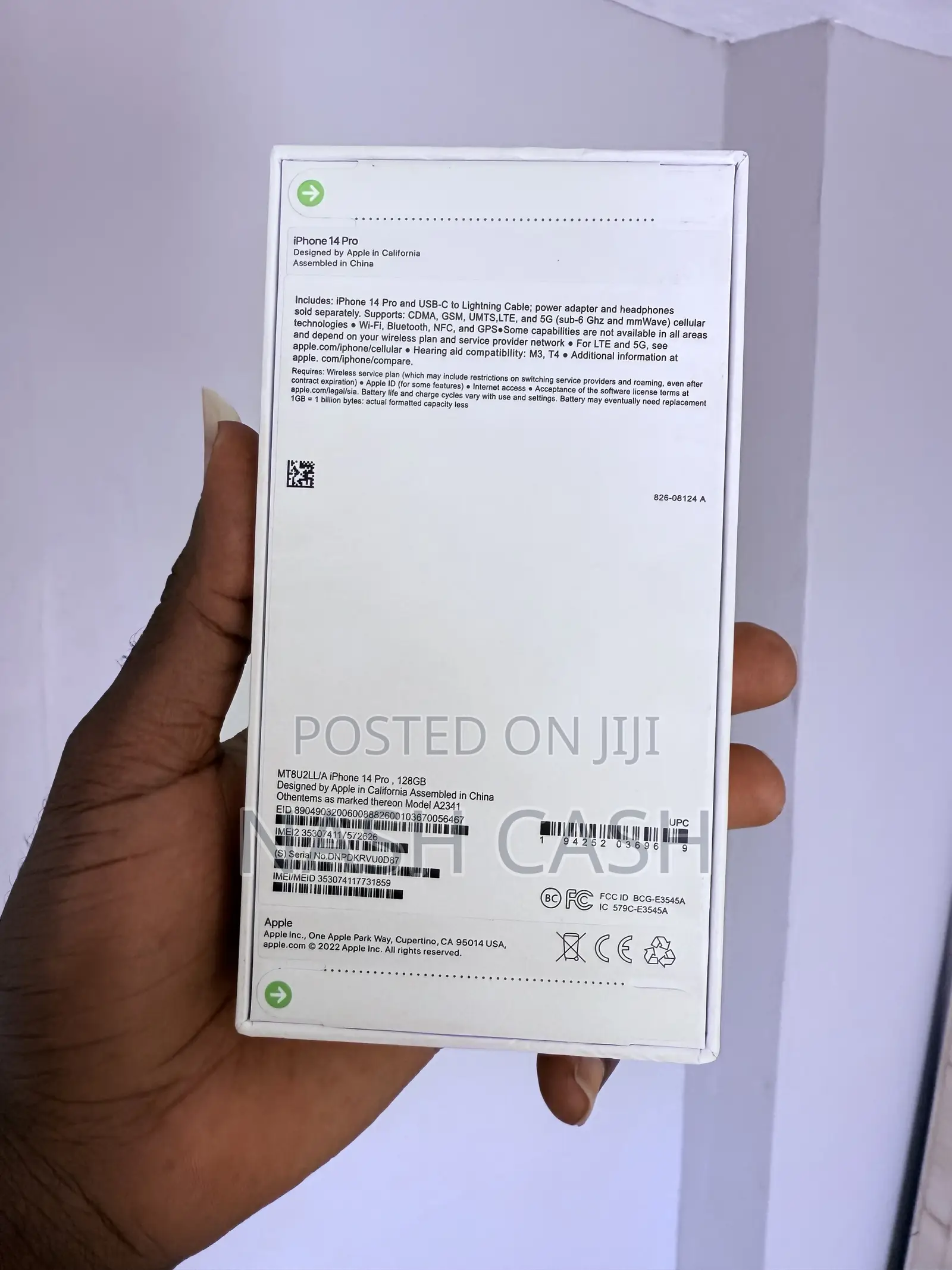 New Apple iPhone 14 Pro 128 GB Purple