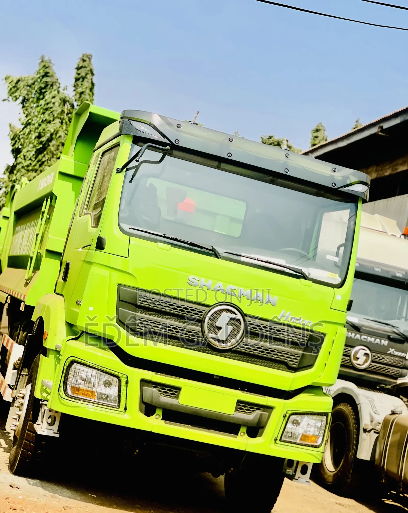 Brand New 6x4 Shacman H3000 Tipper Truck Green