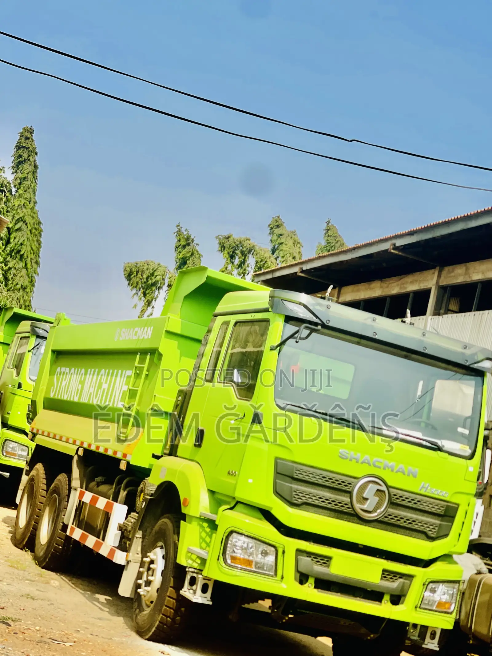 Brand New 6x4 Shacman H3000 Tipper Truck Green