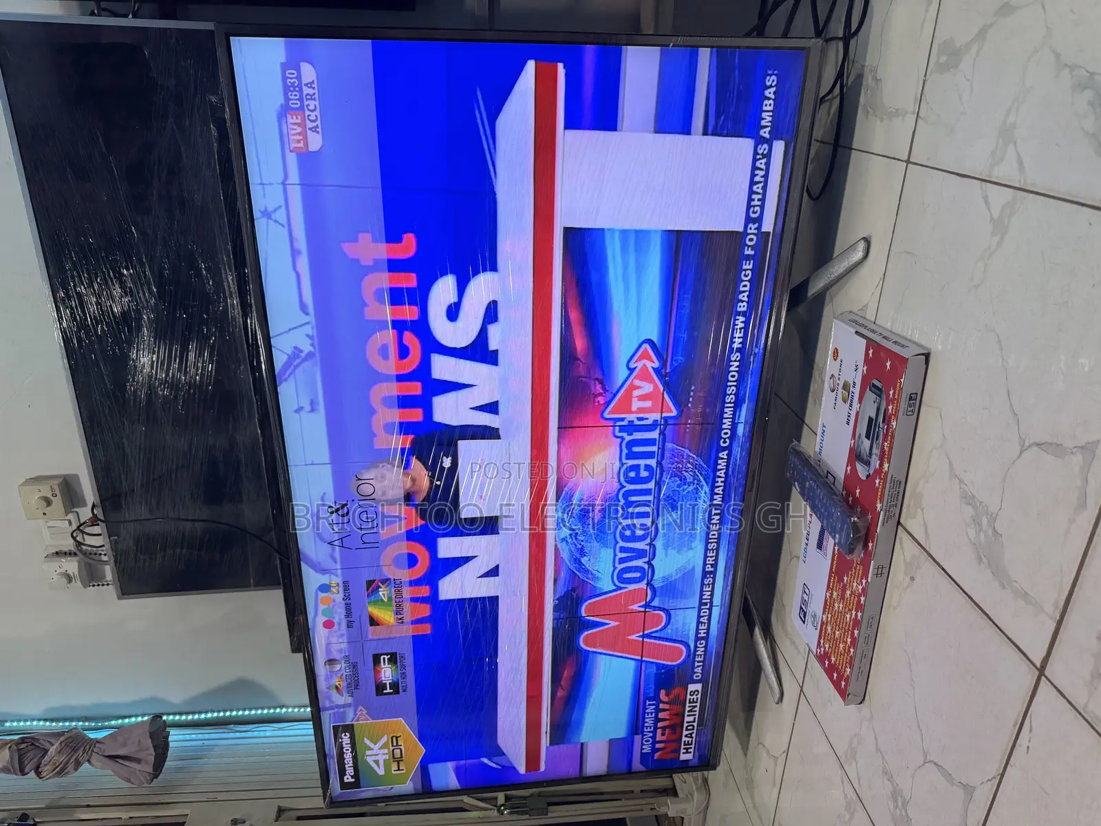 55inches Full Digital Satellite Ultra Hd Led Smart Panasonic Tv