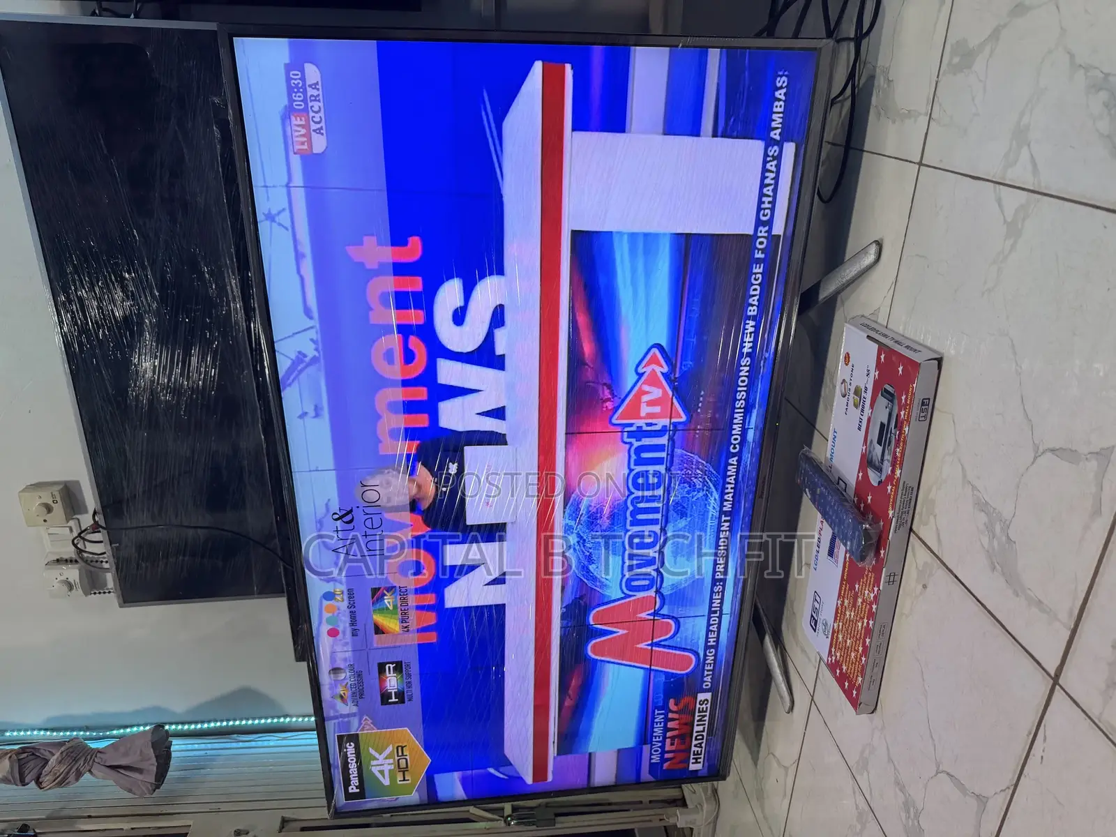55inches Full Digital Satellite Ultra Hd Led Smart Panasonic Tv