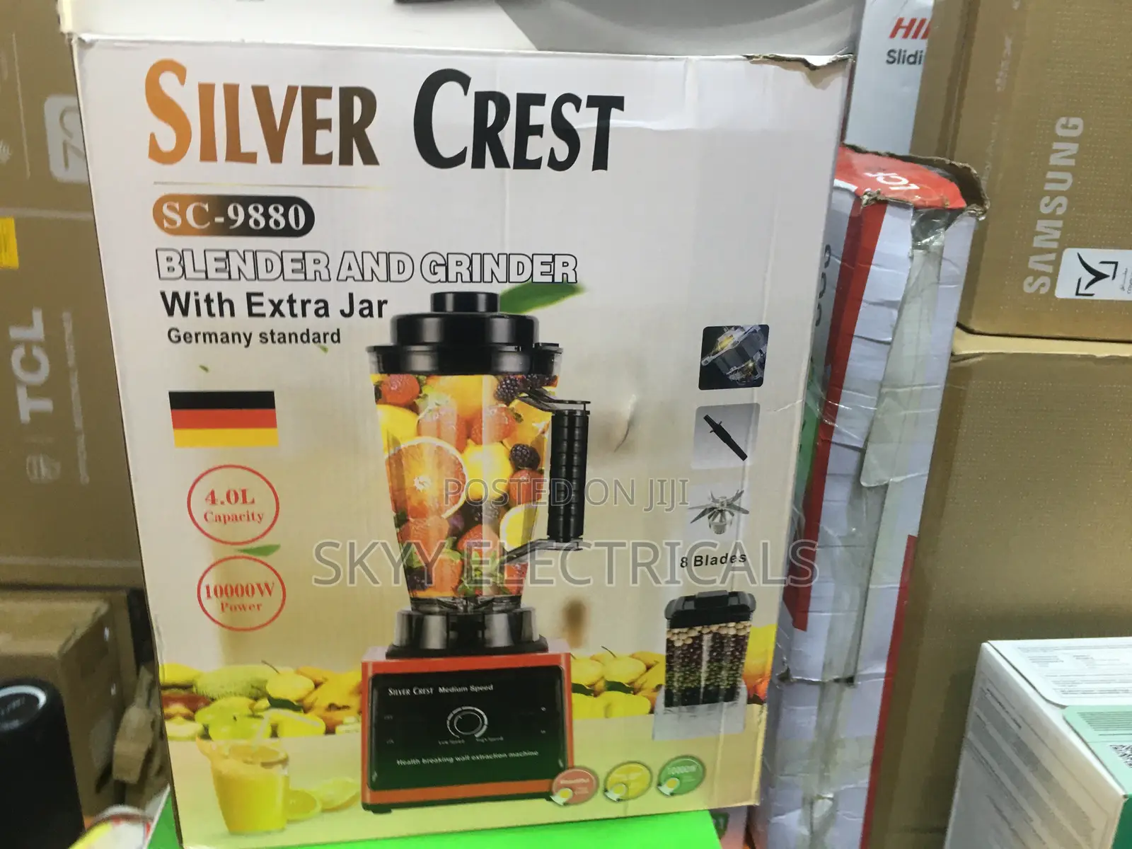 Silver Crest 4l Blender And Grinder Sc -9880