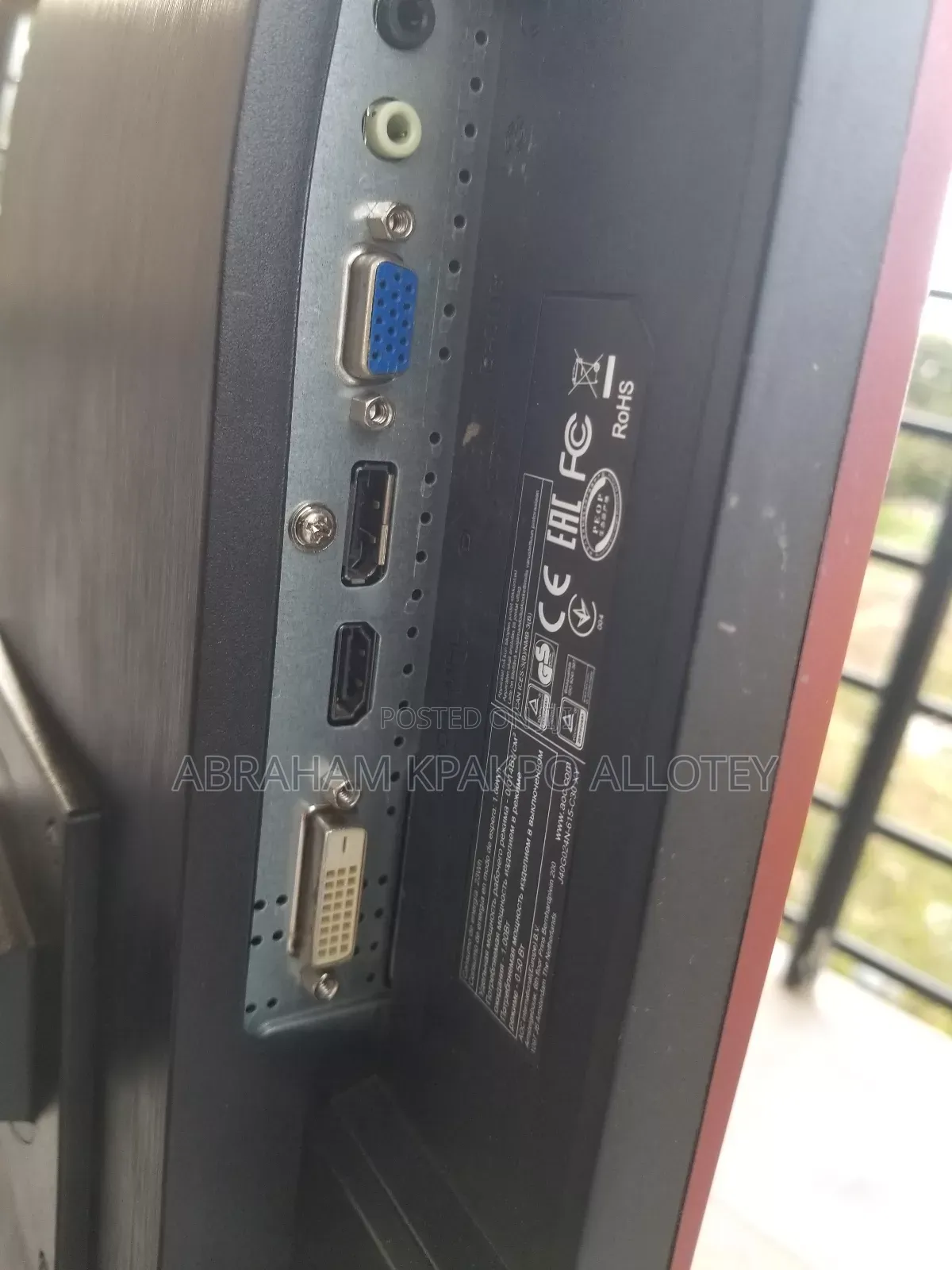 Aoc 24" Gaming Monitor
