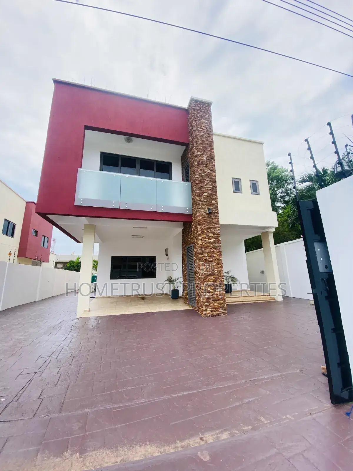 4bdrm Duplex in Hometrust Properties, Abelemkpe for rent