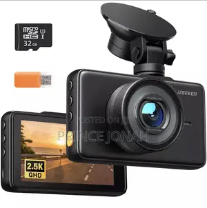 Izeeker 2. Dash Cam, 1440p QHD Car Camera With Free 32gb Card