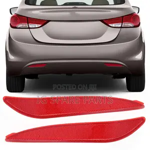 Hyundai Elantra 2011-2013 Rear Bumper Reflector Light Pair