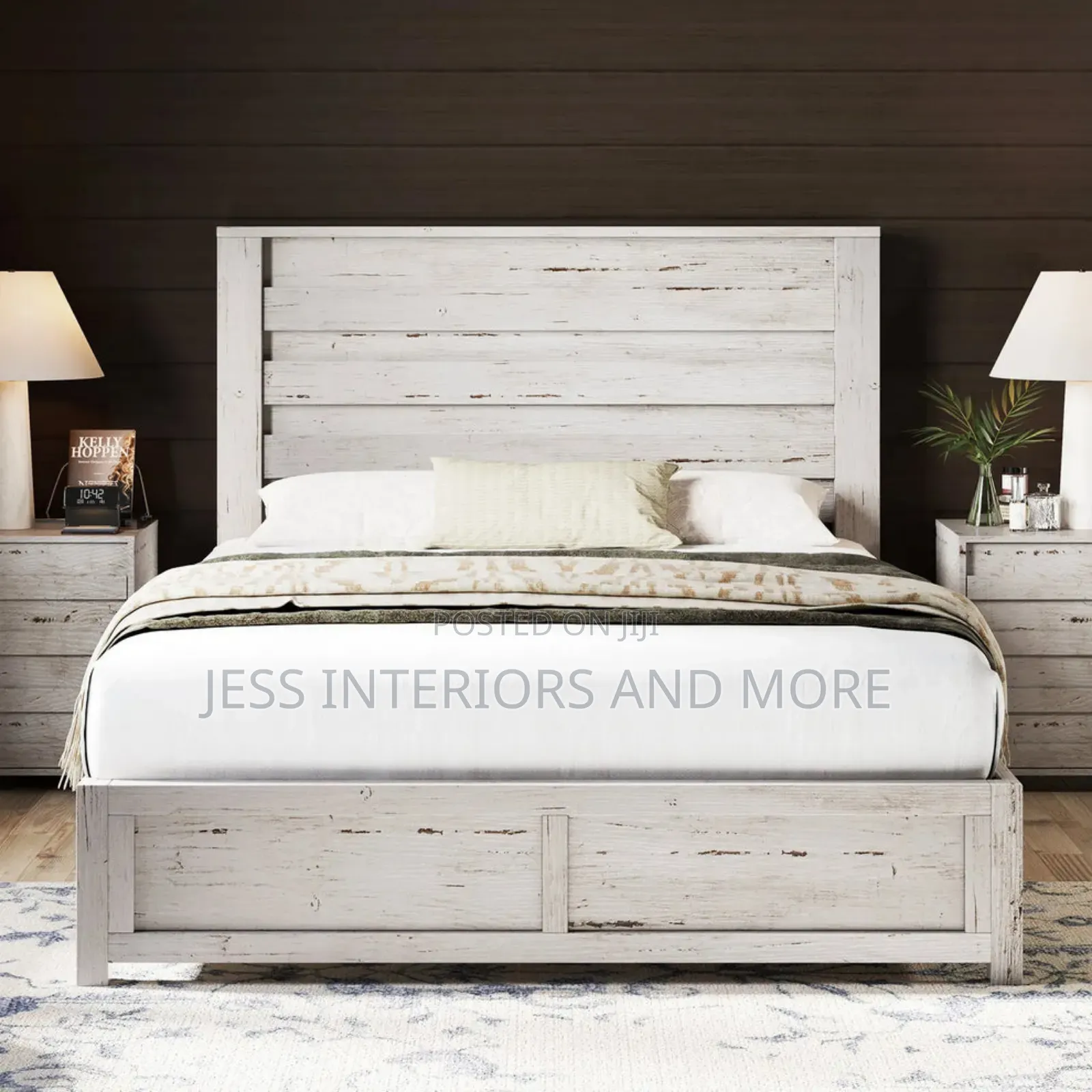 Bed Frame(Queen Size)Sequoia