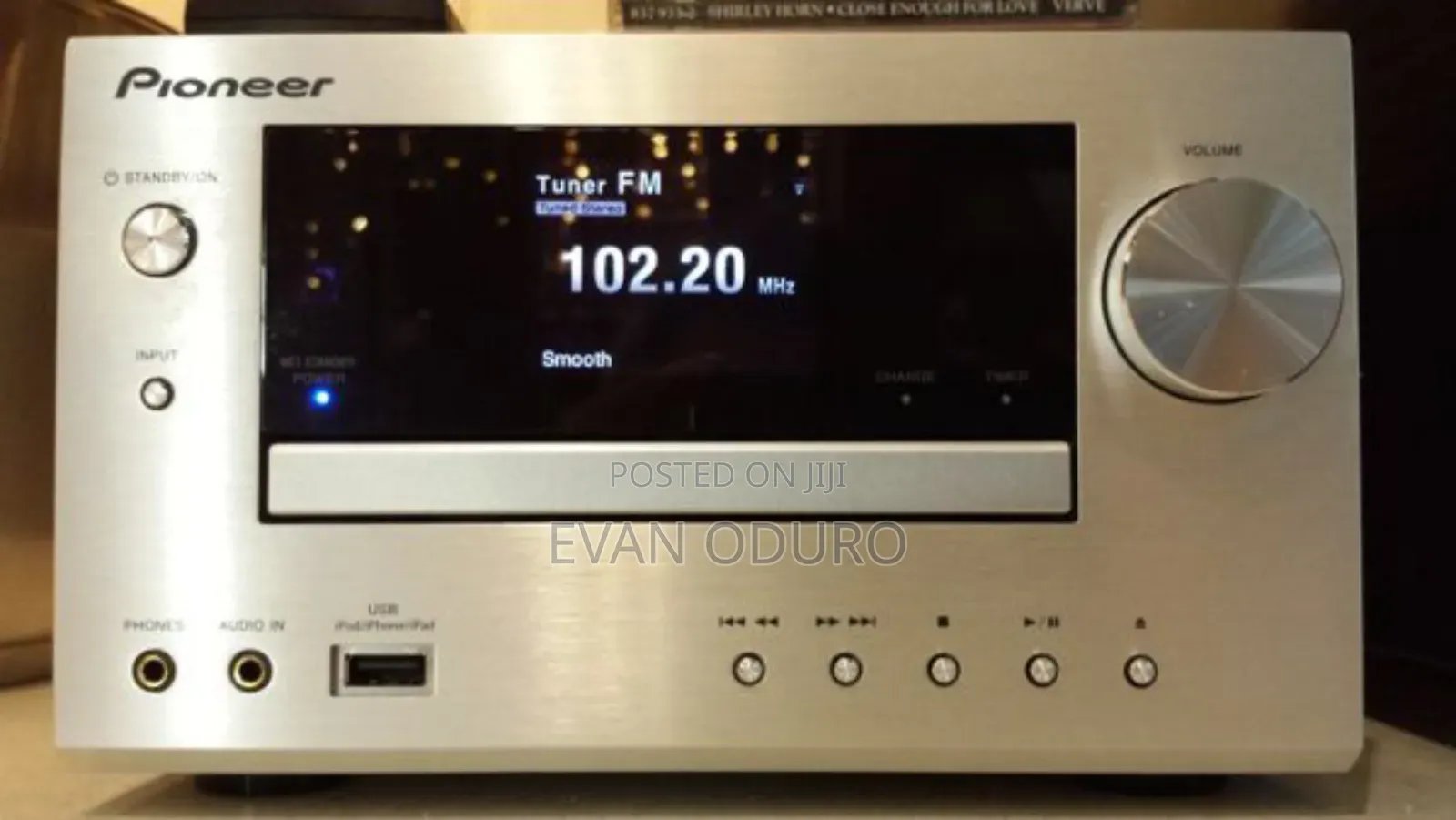 Power Pioneer Streaming Player Bt,Cd, Wi-Fi, Airplay ,Usb, Aux,Sub Out