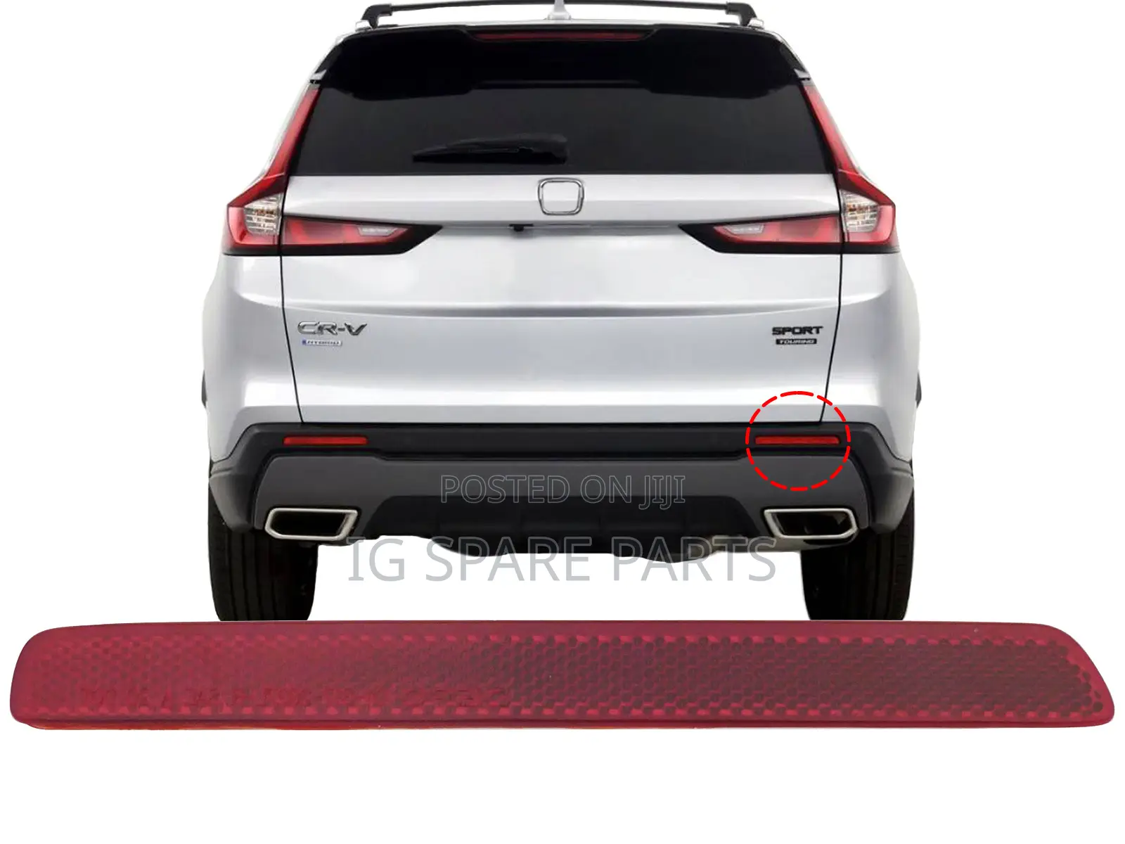 Honda CRV 2023-2024 Rear Bumper Reflector Light