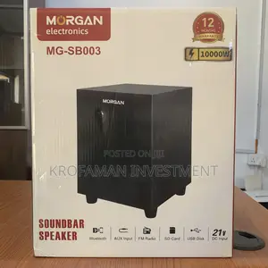 Morgan 30000watt Soundbar With Subwoofer
