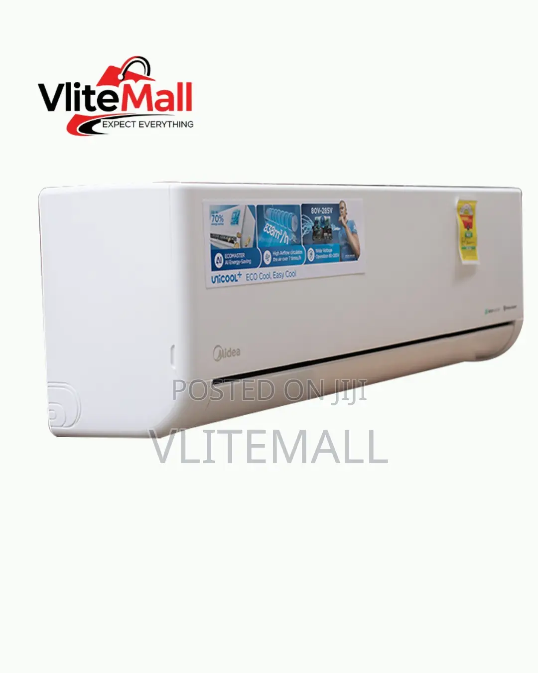 Midea Split Acs Inverter R32 Gas - Unicool+ 2.0 Hp Msaf24c-18crdn1-R32