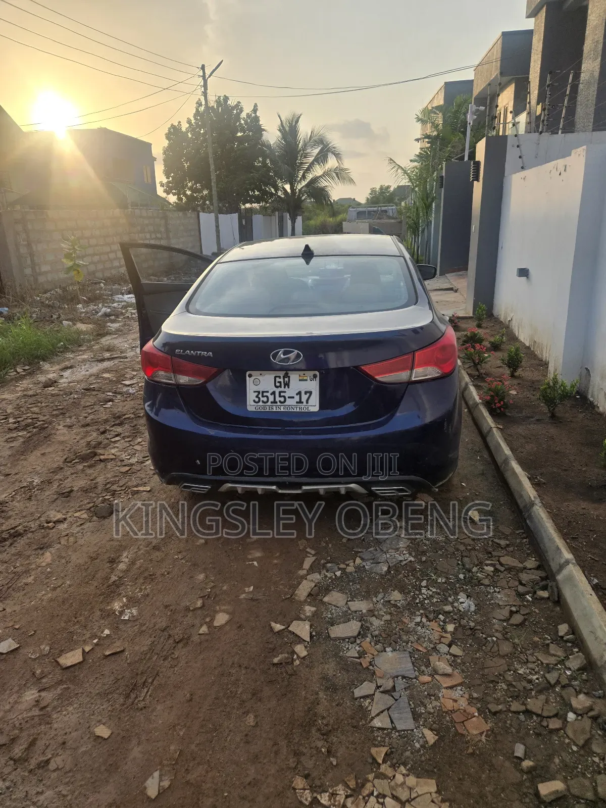 Hyundai Elantra 2014 Blue