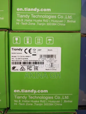 Tiandy 2mp Ip Network Camera Full Color With Audio Tc-C321n