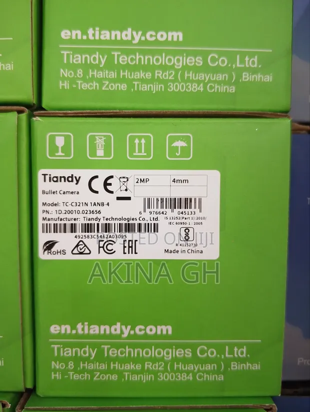 Tiandy 2mp Ip Network Camera Full Color With Audio Tc-C321n 3