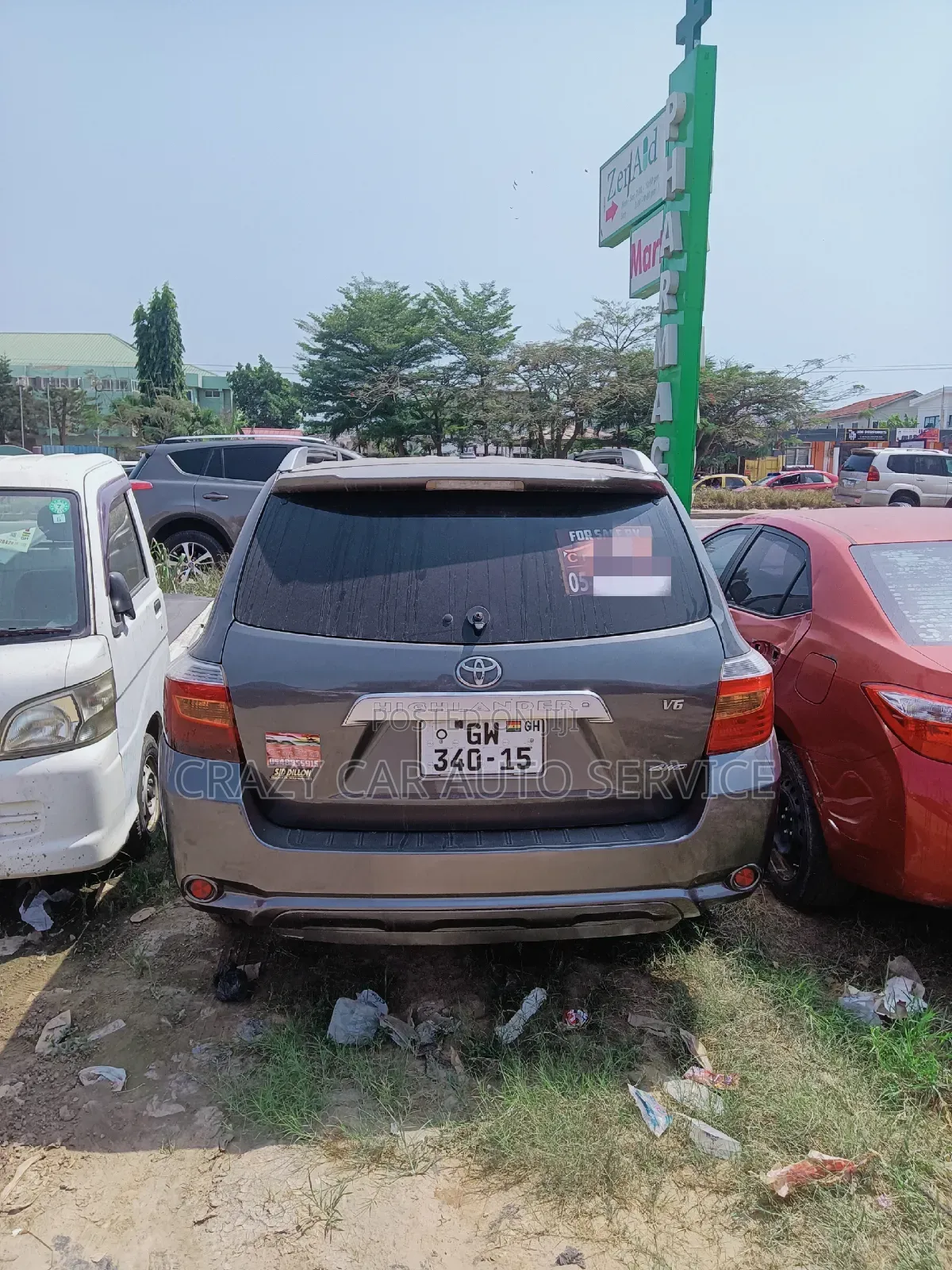 Toyota Highlander Limited 2010 Gray