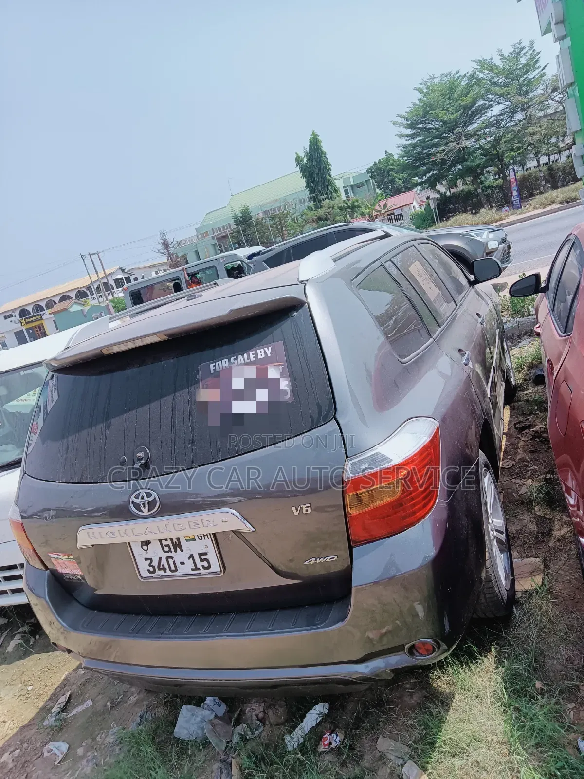 Toyota Highlander Limited 2010 Gray