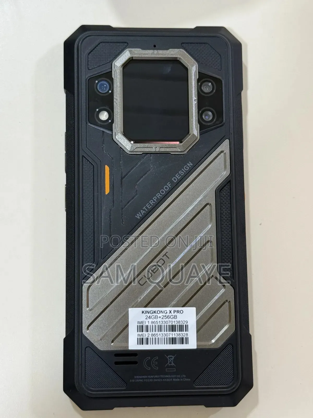 New Cubot KingKong X 256 GB Black