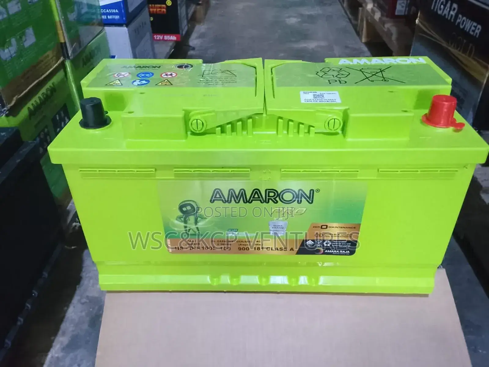 Amaron 19 Plate Battery