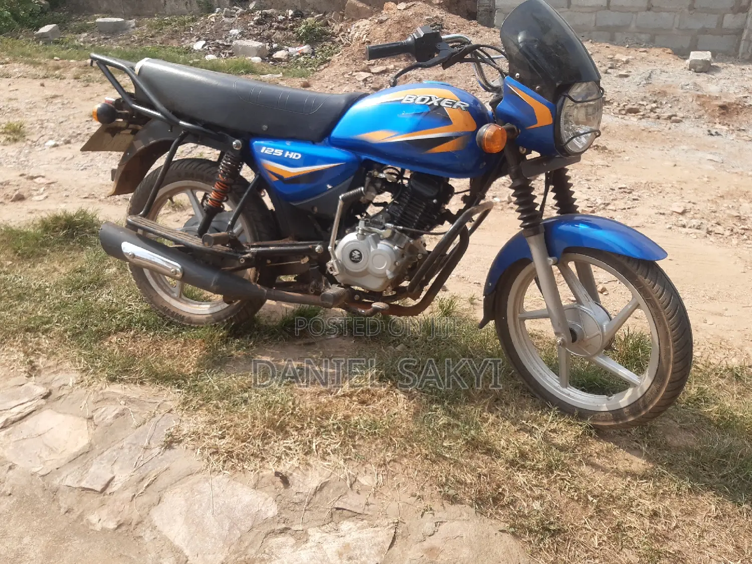 Bajaj Boxer 125 2025 Blue