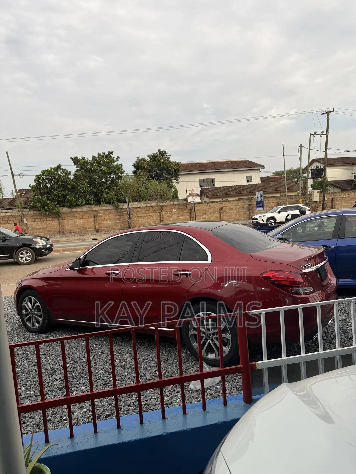 Mercedes-Benz C300 2018 Red