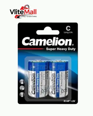 Camelion Heavy Duty Batteries 1.5v C