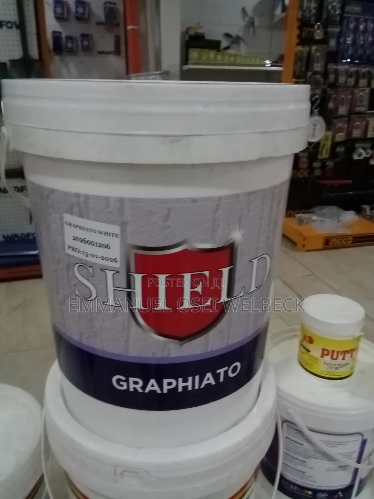Shield Graffiato 20litres & Cement