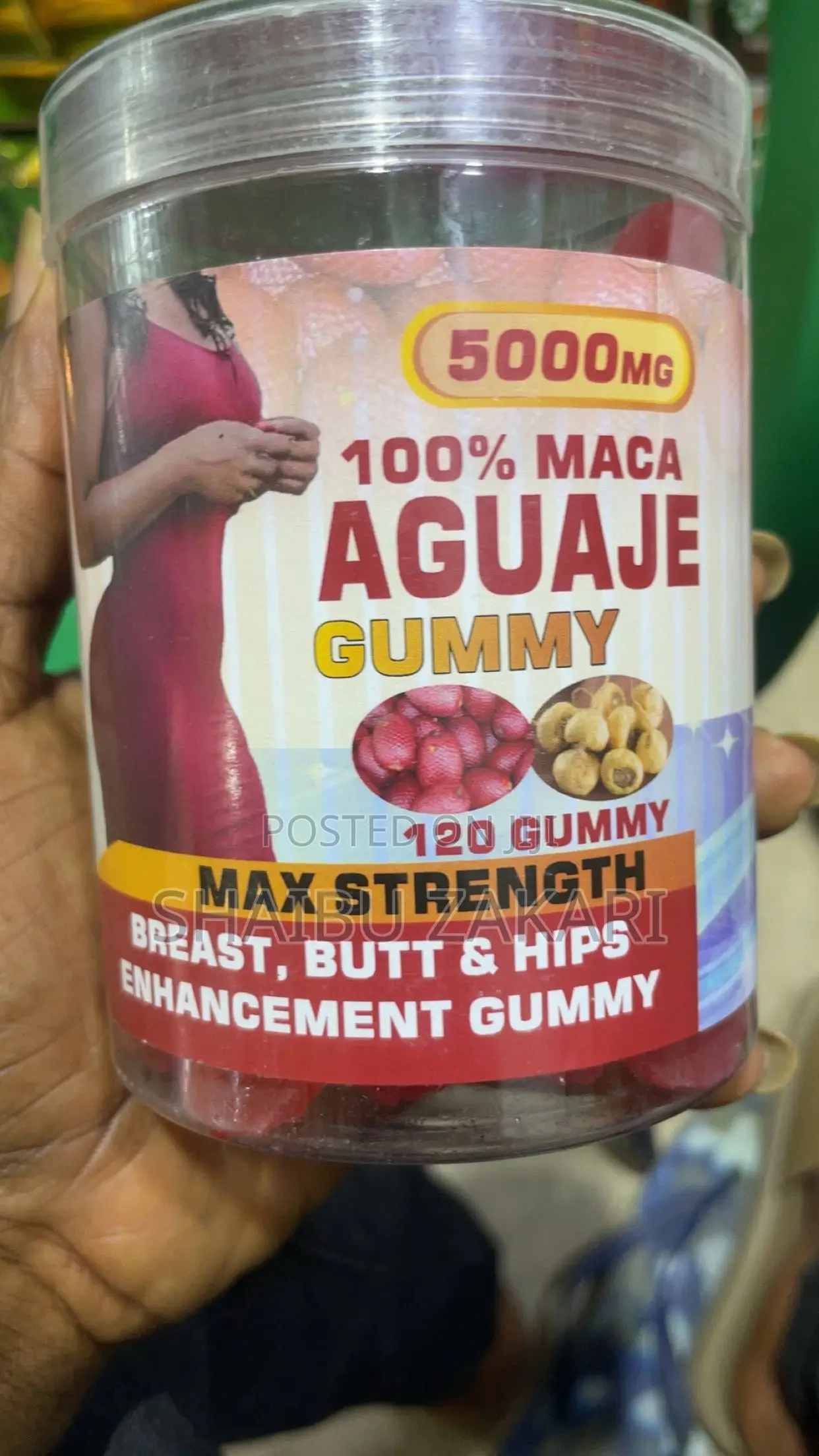 100% Maca Aguaje Gummy
