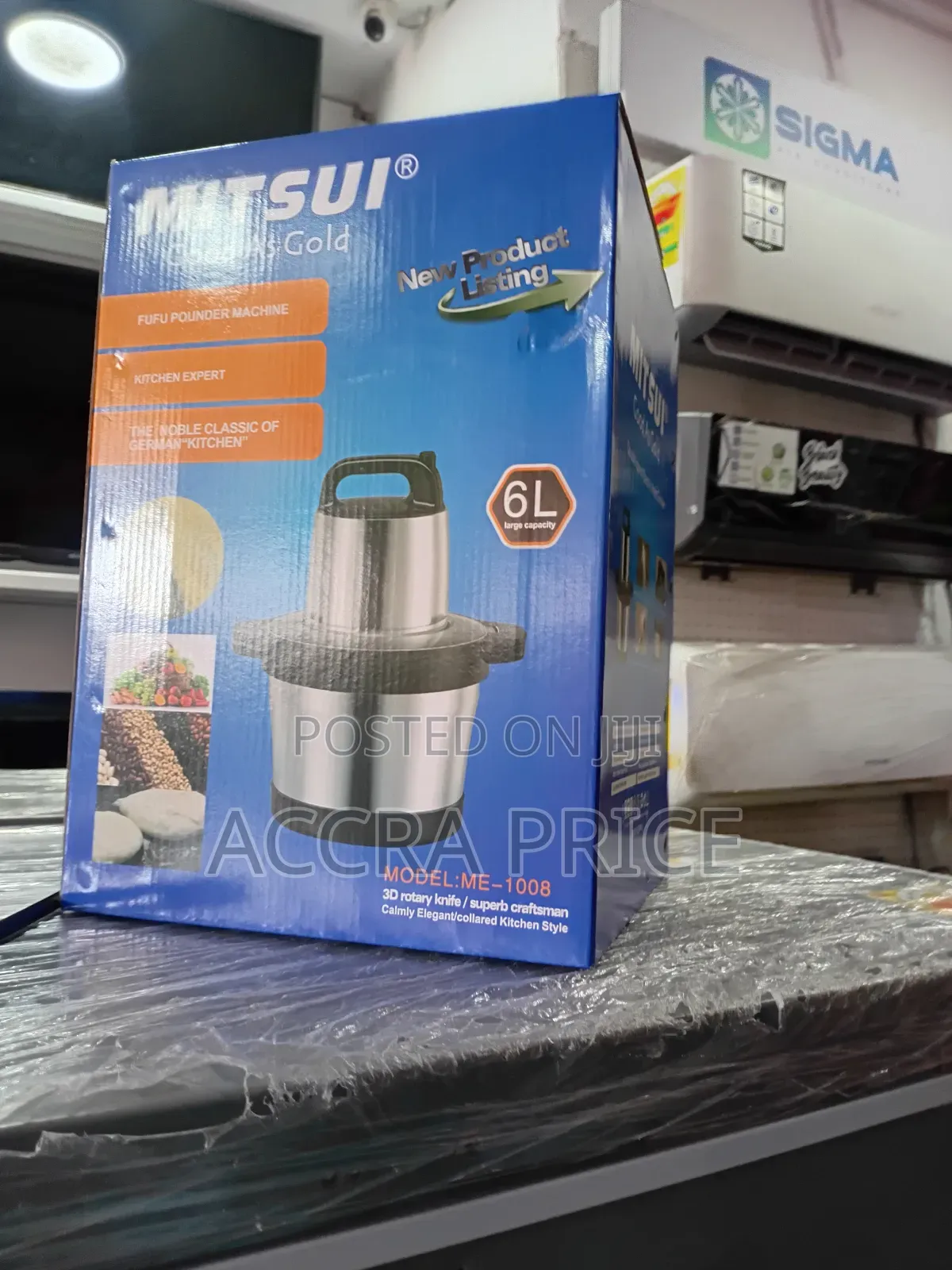 Model Modern Modern Fufu Pounding and Meat Grinder Machine