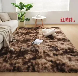 Luxury Fluffy Carpet / Soft Shaggy Rug for Bedroom Living Room