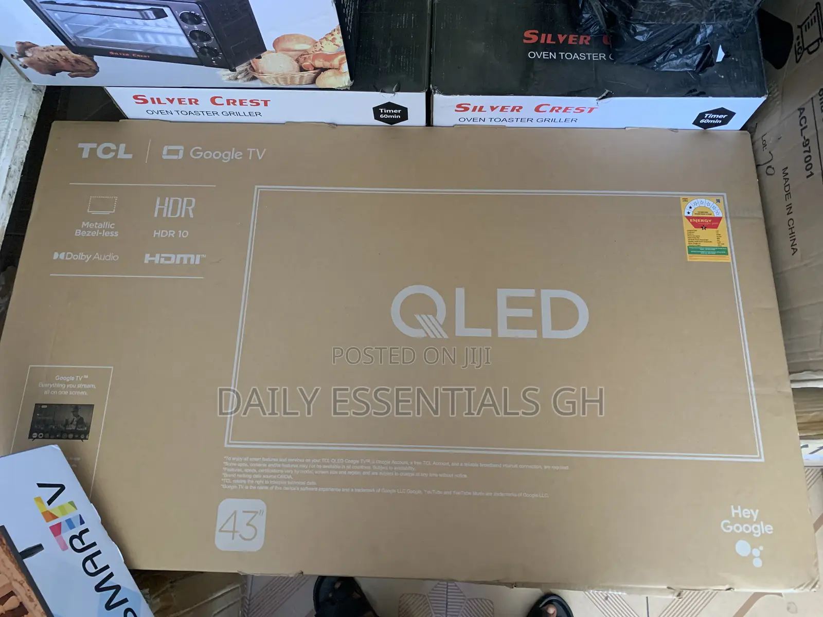 Original Tcl 43” Smart Tv Available.