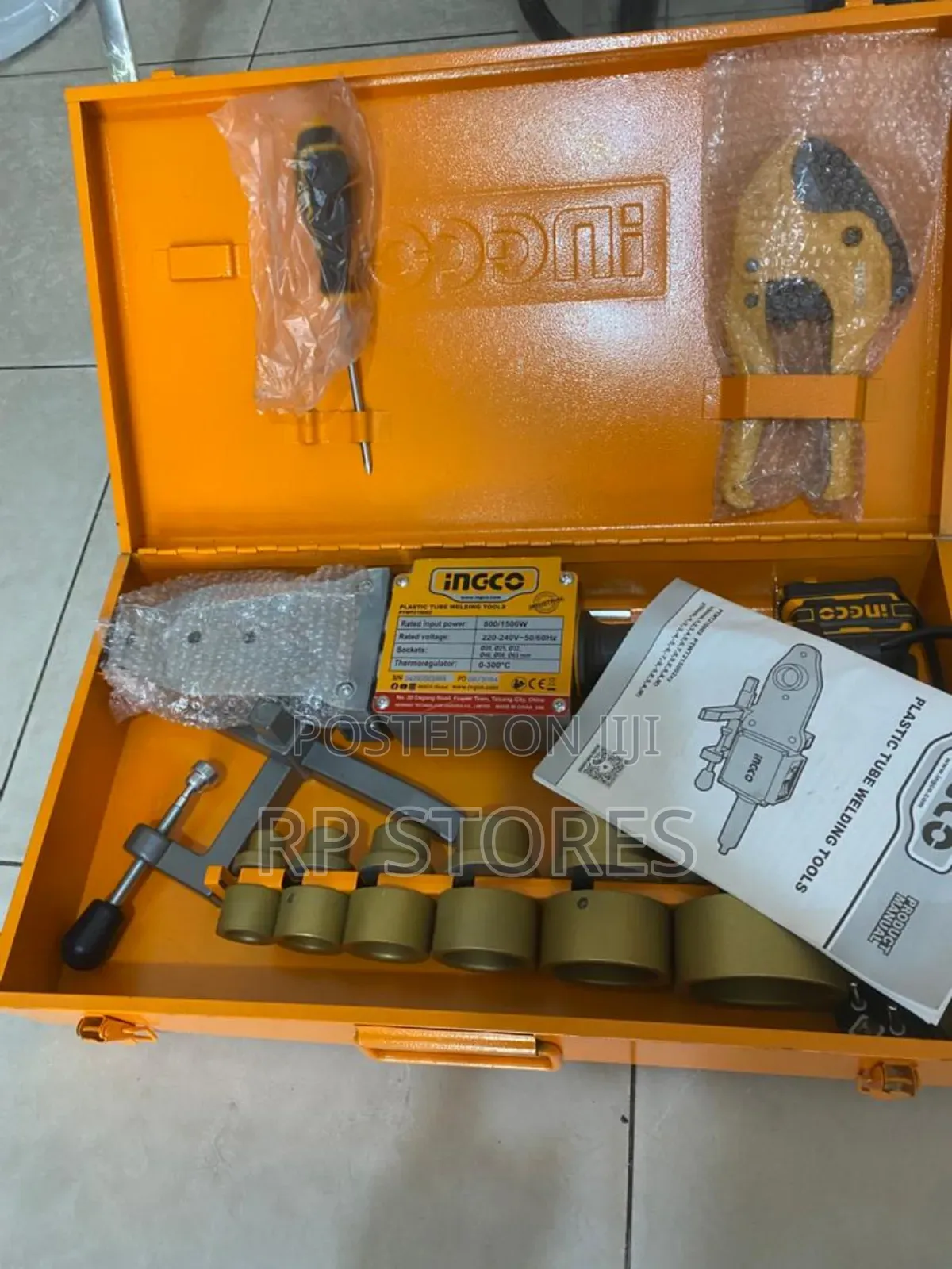 Ingco Plastic Tube Welding Tools 1500w