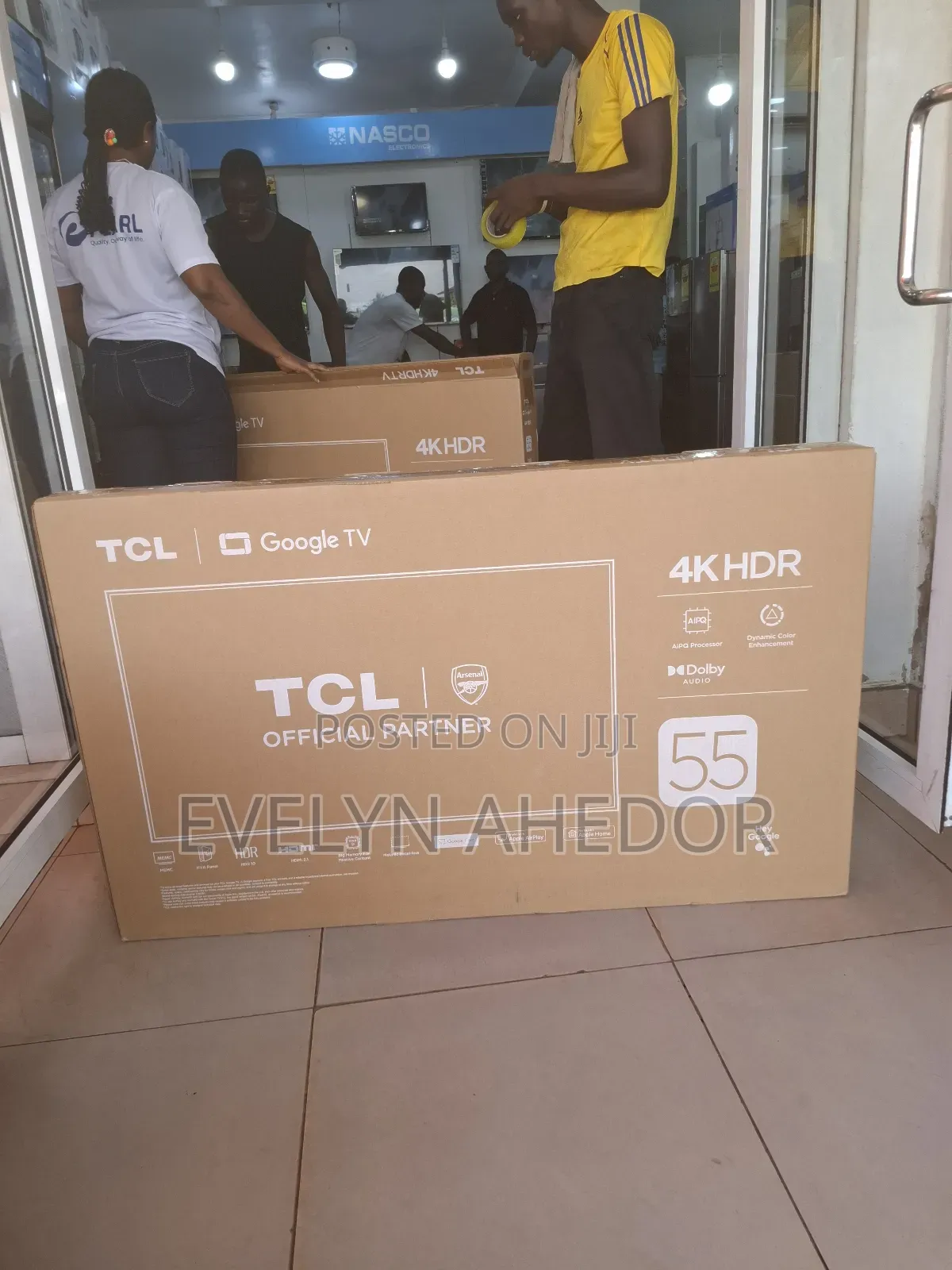 Tcl 55 Inches 4k Hdr Fresh In Box Going For Cool Price