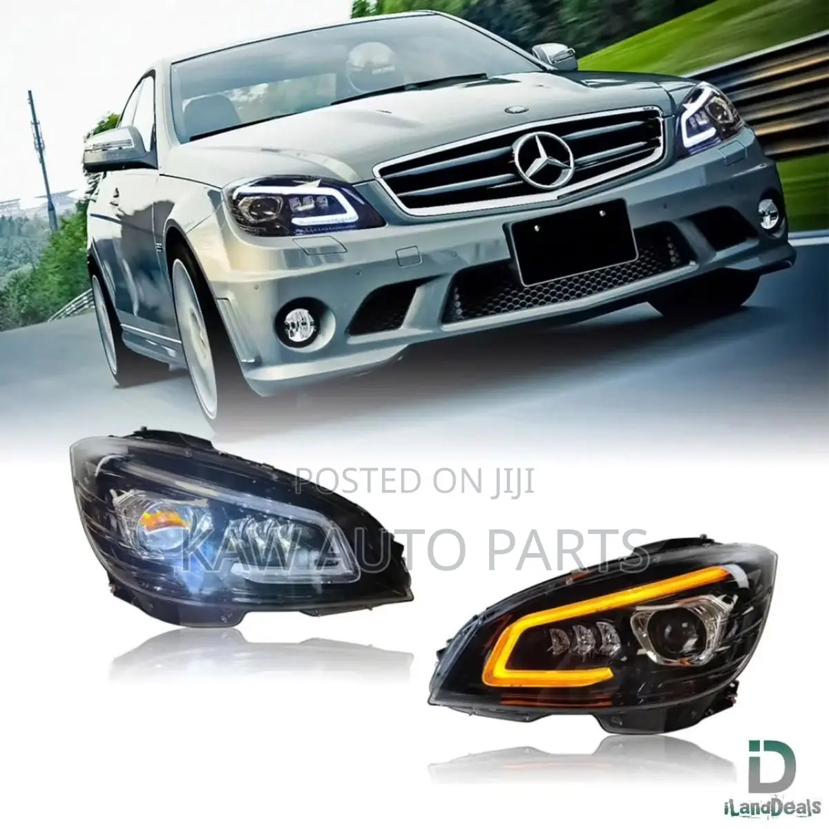 ,2008,2009,2010,2011,2012,2013 Led Headlight For Mercedes Benz C250