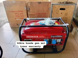 Honda 5.0 6500w Super Silent Petrol Generator 5.0 6500watt