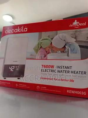 Take a Warm and Healthy Bath With Decakila 7600w Instant Water Heater