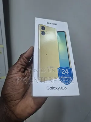 New Samsung Galaxy A06 64 GB Black
