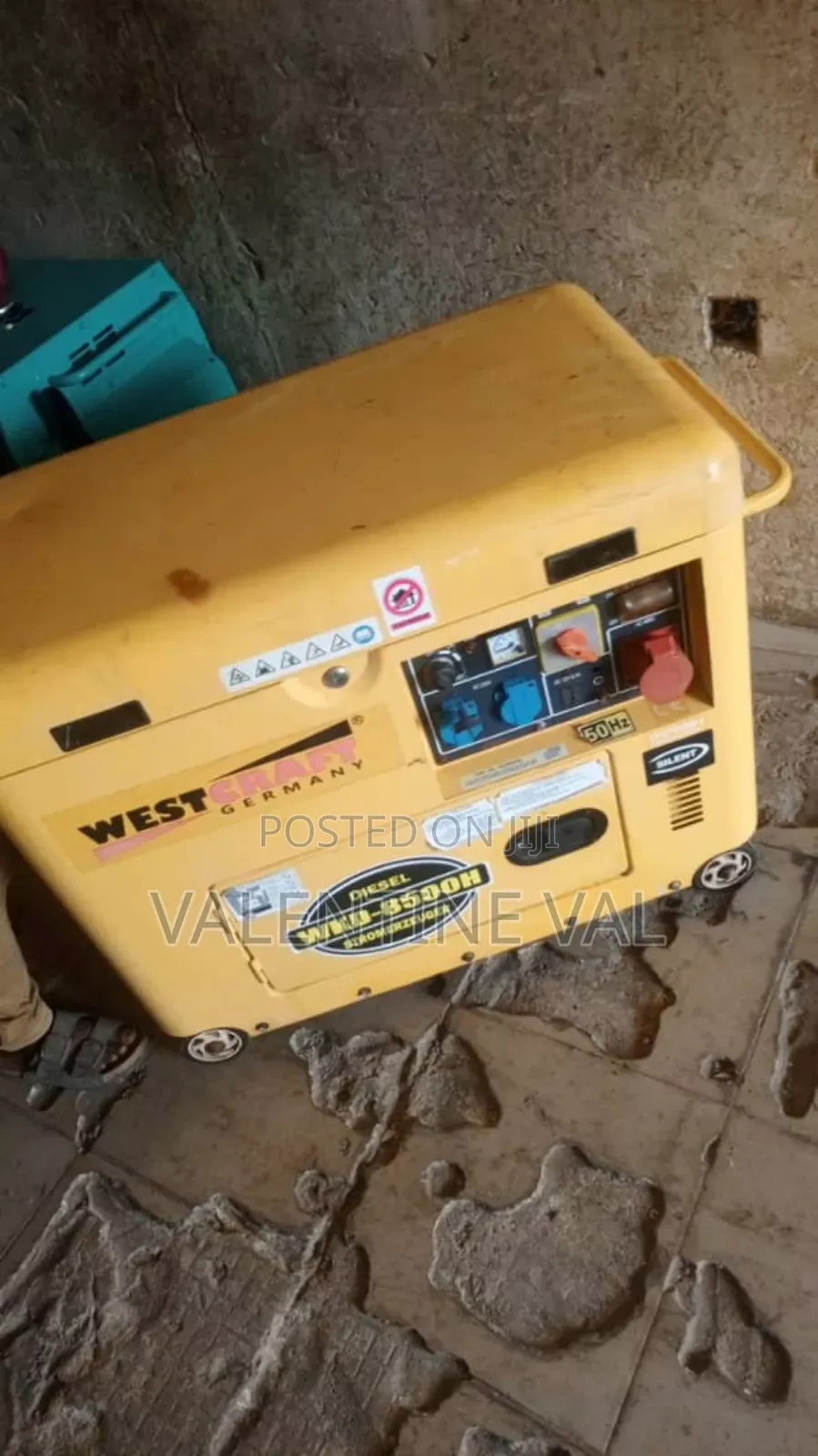 West Craft Germany 6.5 Diesel Engine Generator Made From Germany