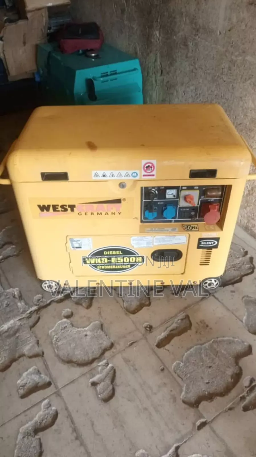 West Craft Germany 6.5 Diesel Engine Generator Made From Germany